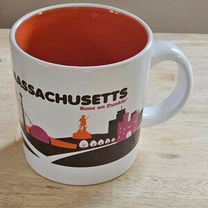 Dunkin donut Massachusetts  destination mug 2012